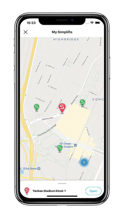 The Simplifi Connect app showing a device overview