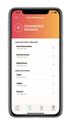 Simplifi Connect app screen