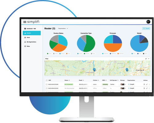 Simplifi Connect desktop management portal